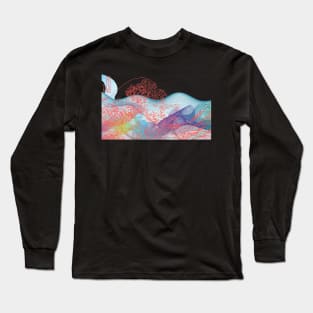 sea waves Long Sleeve T-Shirt